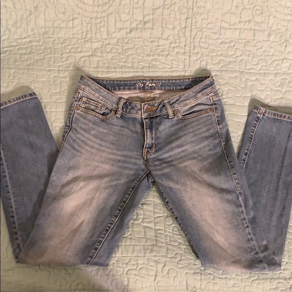 Victoria Secret VS Pencil low rise straight jeans